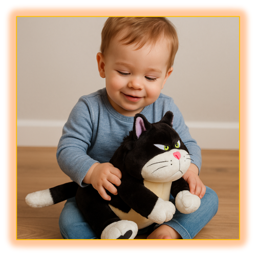 Cute Puppy Plush Toy – Soft Dog Toy for Kids