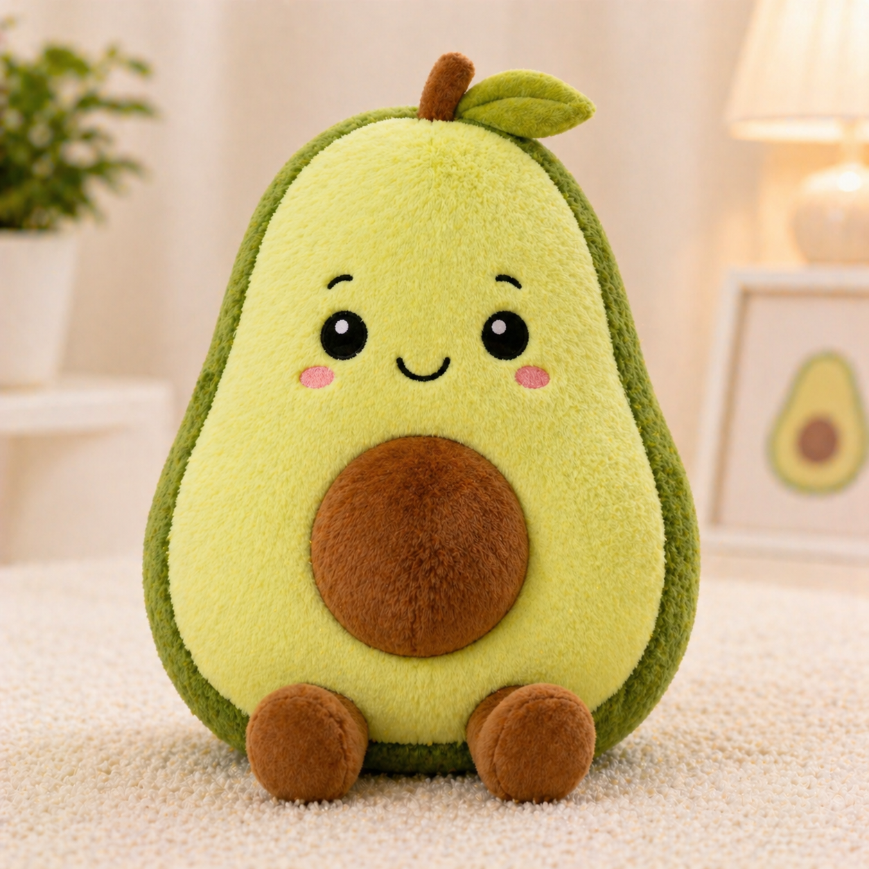 Avocado Soft Plush Toy