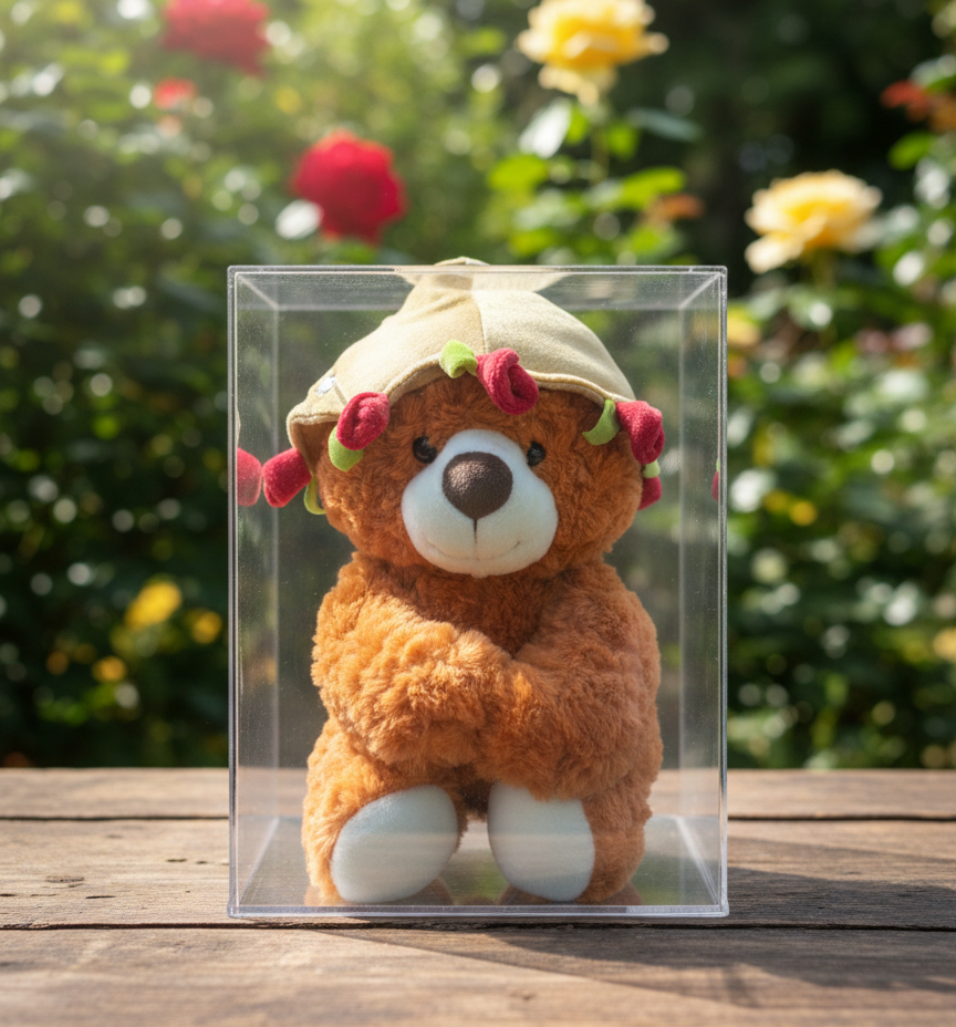 Gift Teddy Bear in Display Box – Premium Soft Toy